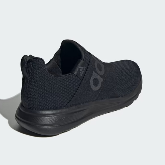 Men’s Adidas Lite Racer Adapt 6.0 Black Running & Walking Shoes - Picture 5 of 8